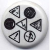 CAPUCHON pour PROTECTION CÂBLE 25-70mm² avertissement (borne + de l'élément sortie Négative)