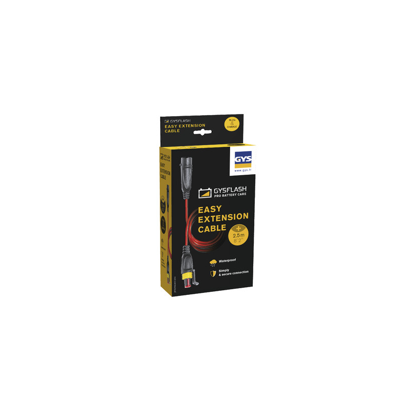 KIT CONNECTION SUPPLÉMENTAIRE GYSFLASH RALLONGE DE 2.5m