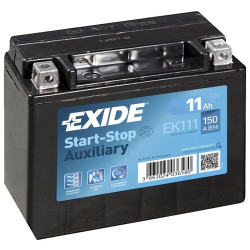 BATTERIE MICRO HYBRIDE 12V 11Ah 150A EXIDE