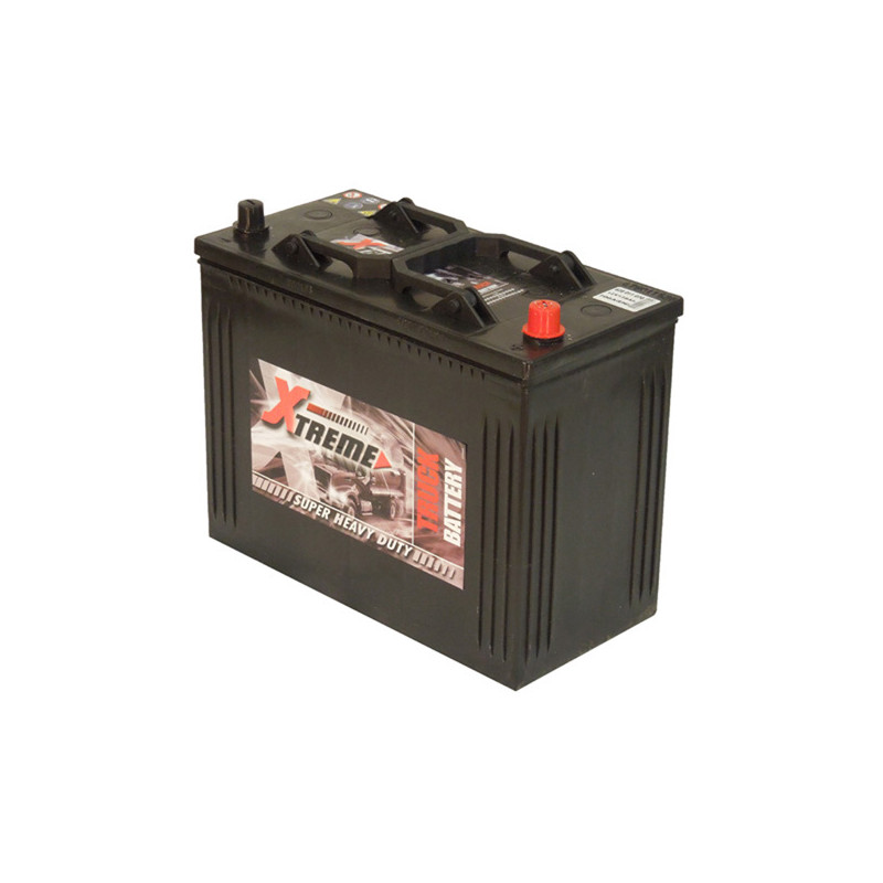 BATTERIE DEMARRAGE 12V 128Ah-700A + à Droite