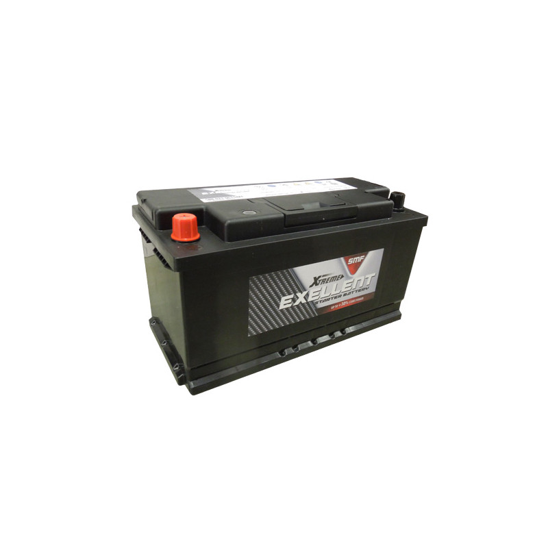 BATTERIE DEMARRAGE 12V 100Ah 800A + à Gauche