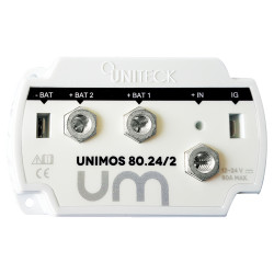REPARTITEUR DE CHARGE 12/24V - 80A - 2 SORTIES UNIMOS 80.24/2