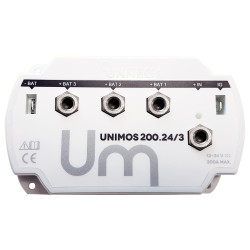 REPARTITEUR DE CHARGE 12.24V - 200A - 3 sorties UNIMOS 200.24/3