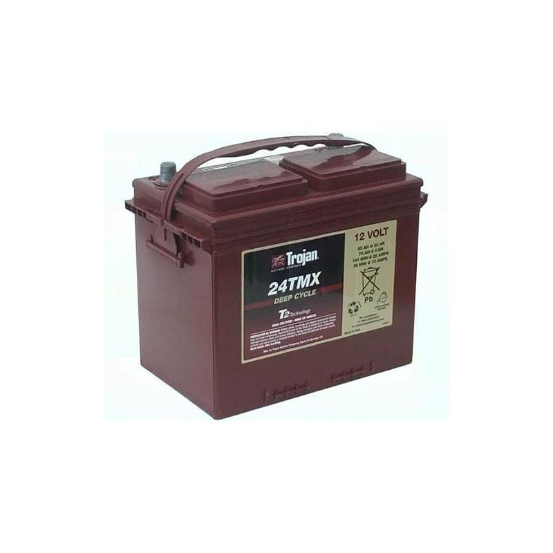 BATTERIE TRACTION MONOBLOC US TROJAN 24-TMX 12V 85Ah-C20 / 70Ah-C5