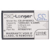 Accumulateur Neuf 3,7V 1200mAh Noir Li-ion