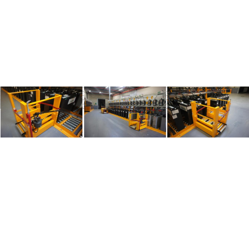 Chariot de transfert à vérins niveau de pose 110mm à 260mm