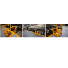 Chariot de transfert à vérins niveau de pose 110mm à 260mm