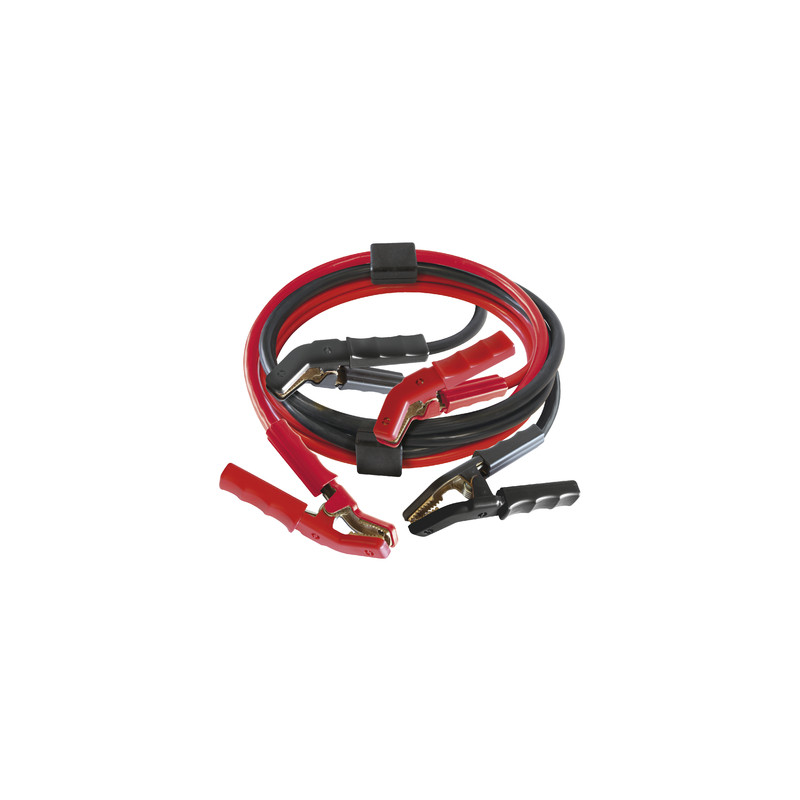 Câbles démarrage PRO 1000 A - 5 m / 50 mm² - Pinces isolées + anti-arc