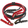 Câbles démarrage PRO 1000 A - 5 m / 50 mm² - Pinces isolées + anti-arc