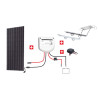KIT NAUTISME PORTIQUE 200W 12/24V MPPT - PANNEAU STANDARD - RÉGULATEUR MPPT