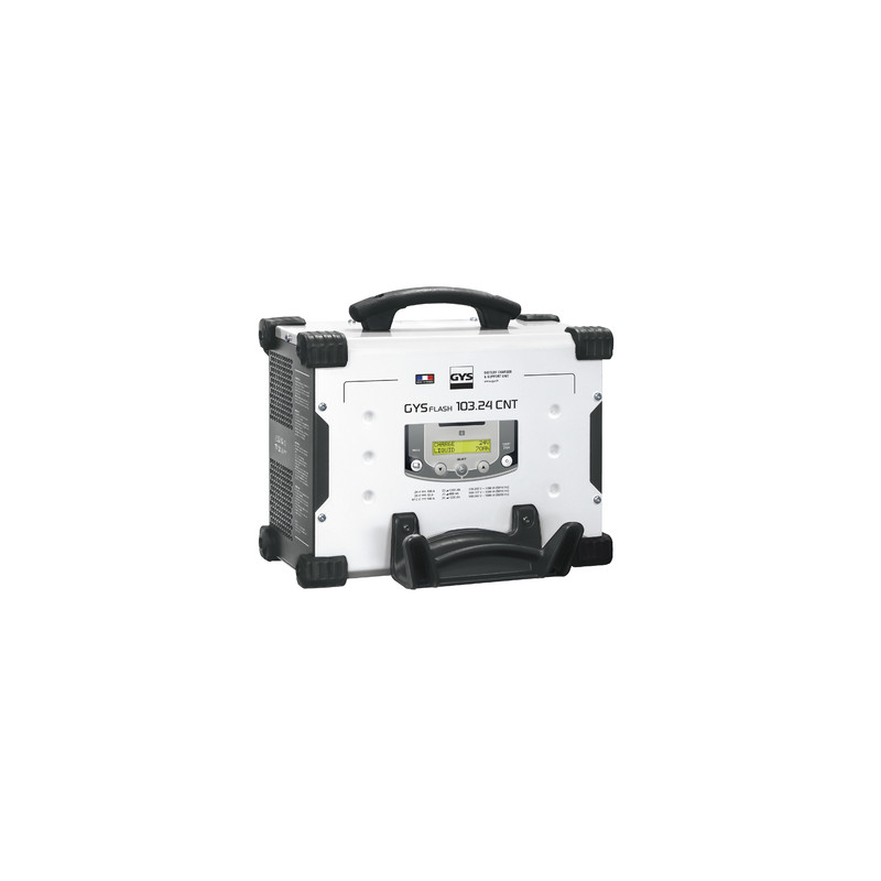 Chargeur GYSFLASH 103.24 CNT FV (câbles 5 m)