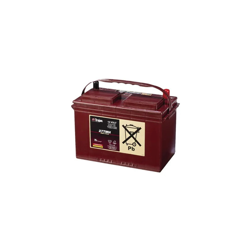 BATTERIE MONOBLOC TRACTION TROJAN 12V 115Ah-C20 / 95Ah-C5 - 27TMH - M27DH