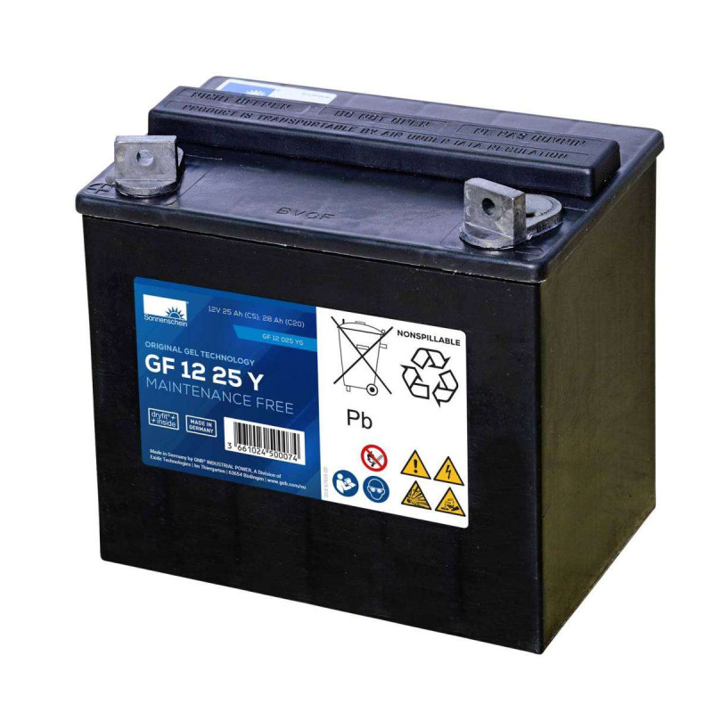BATTERIE GEL SONNENSCHEIN 12V 28Ah-C20 / 25Ah-C5