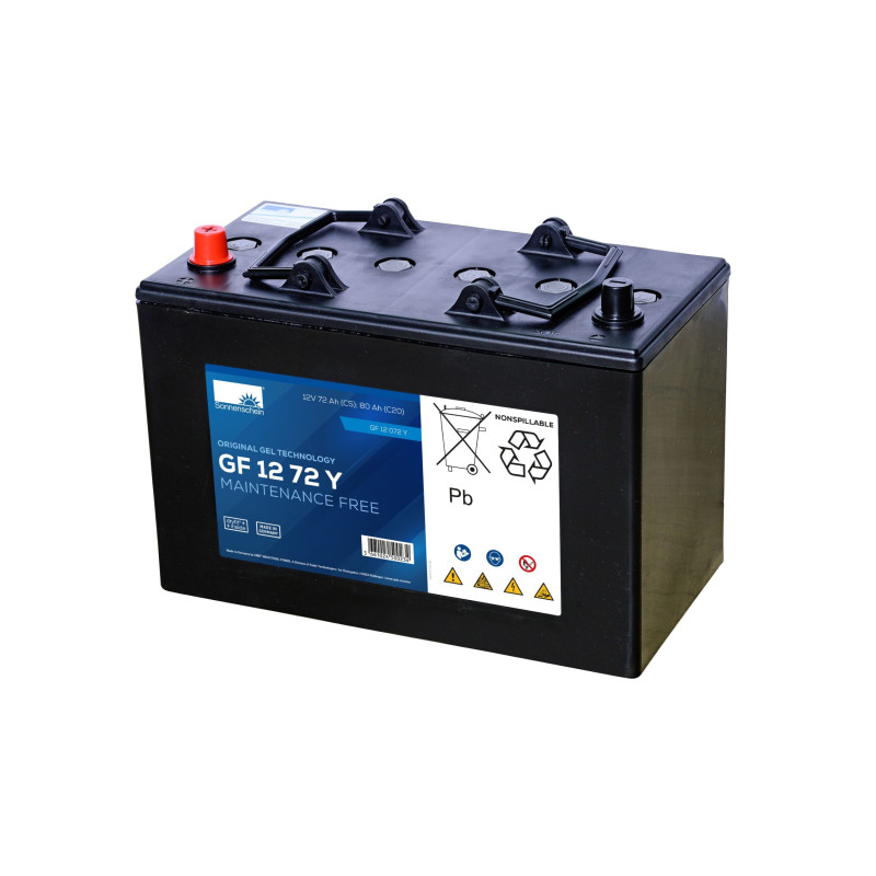 BATTERIE GEL SONNENSCHEIN 12V 80Ah-C20 / 72Ah-C5