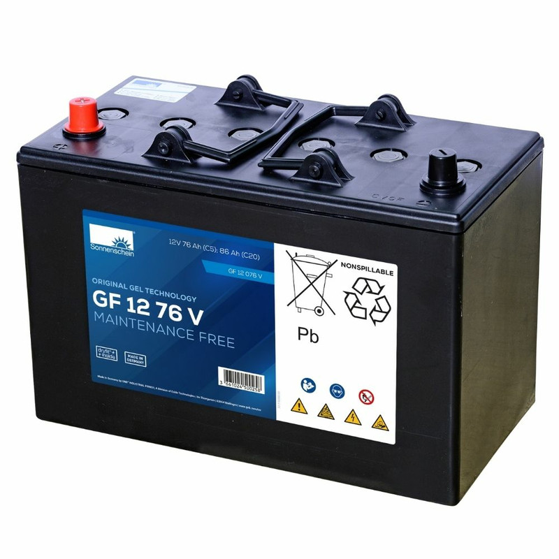 BATTERIE GEL SONNENSCHEIN 12V 87.9Ah-C20 / 71.1Ah-C5