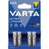 PILE VARTA ULTRA LITHIUM - LR03 AAA - 1.5V