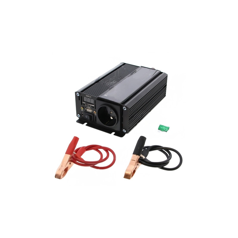 CONVERTISSEUR DC/AC PURE SINUS 12V /230V 300W