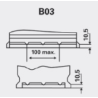 BATTERIE DEMARRAGE 12V 225Ah-1200A FULMEN / EXIDE