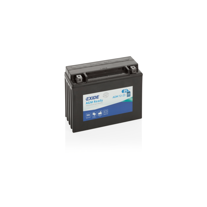 BATTERIE MOTO AGM12-23 12V 21Ah 350A EXIDE
