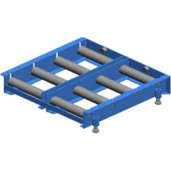 TABLE  A ROULEAU DOUBLE COMPART