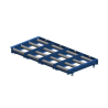 TABLE  A ROULEAU QUADRUPLE COMPART.