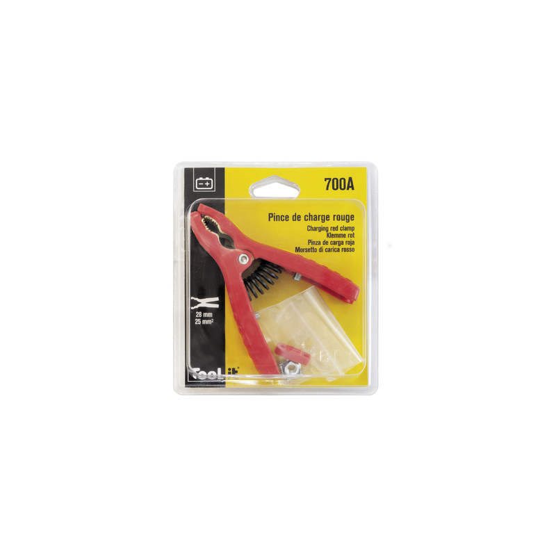 Pince isolée 700A rouge