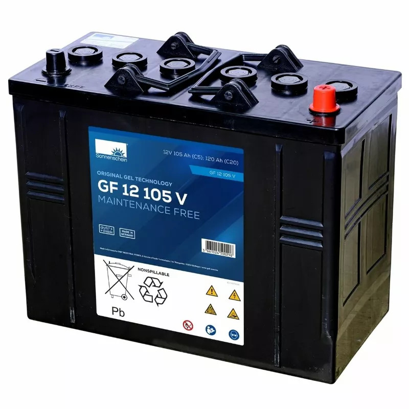 BATTERIE GEL SONNENSCHEIN 12V 120Ah-C20 / 105Ah-C5