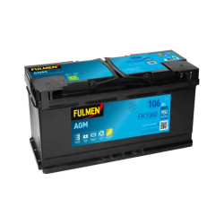 BATTERIE DEMARRAGE MICRO HYBRIDE 12V 105Ah-950A EXIDE / FULMEN