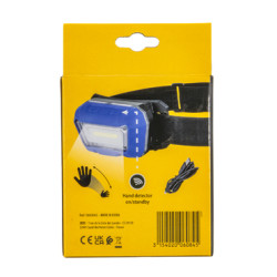 Lampe frontale COB LED 3W - rechargeable