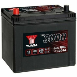 BATTERIE DEMARRAGE 12V 60Ah-500A + à Gauche Type Japonaise Borne Classique