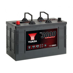 BATTERIE DEMARRAGE 12V 110Ah-800A + à Gauche
