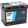 BATTERIE DEMARRAGE MICRO HYBRIDE AGM STOP AND START  12V 60Ah-680A FULMEN / EXIDE