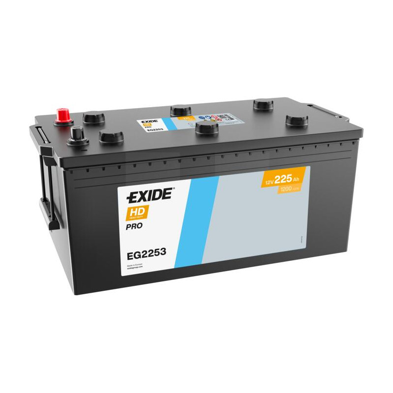 BATTERIE DEMARRAGE 12V 225Ah-1200A FULMEN / EXIDE