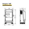CHARGEUR FIAMM HF TC1 MODULAR IMPAQ 24V / 1KW Monophasé