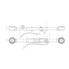 Câblot-fusible Perfect M10 avec fusible 300A - 35mm² - longueur 430mm pour batterie de traction