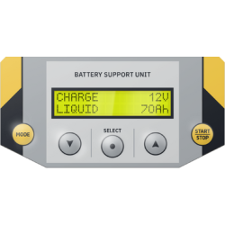Chargeur GYSFLASH 101.12 CNT (câbles 5 m)
