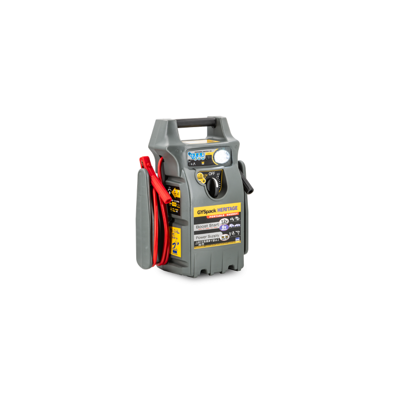 Booster Démarreur autonome GYSPACK HERITAGE - 6/12V