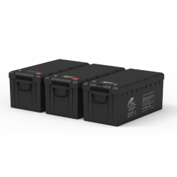 BATTERIE MONOBLOC LITHIUM LiFePO4 12,8V 200Ah 2560Wh 2P4S