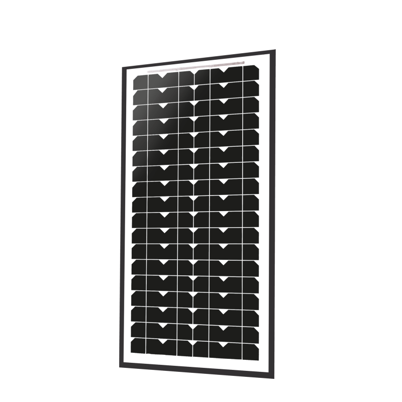 Panneau solaire monocristallin - 20W - 24V - UNISUN 20.24 M / 0804