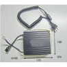 CHARGEUR BATTERIE HAUTE FREQUENCE 12-24V 10A HX10E '17 + CABLE SPIRALE